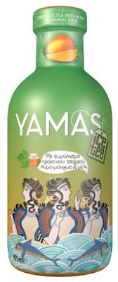 YAMAS Παγωμένο πράσινο τσάι με χυμό μάνγκο και μέλι 355ML